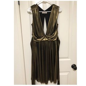 Halston formal dress size m